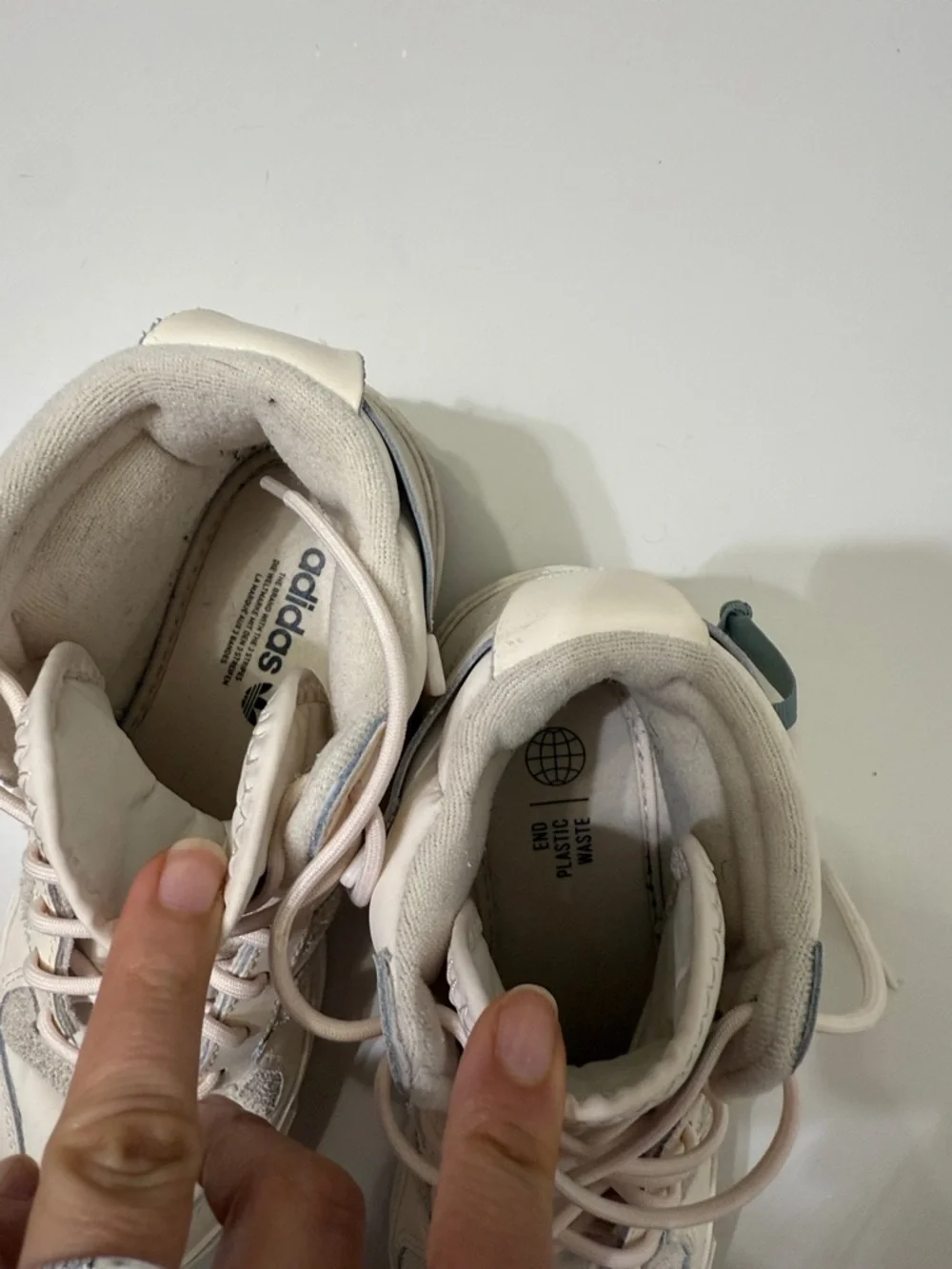 adidas Forum Bogena Women's Cream High-Top‎ Platform Sneakers